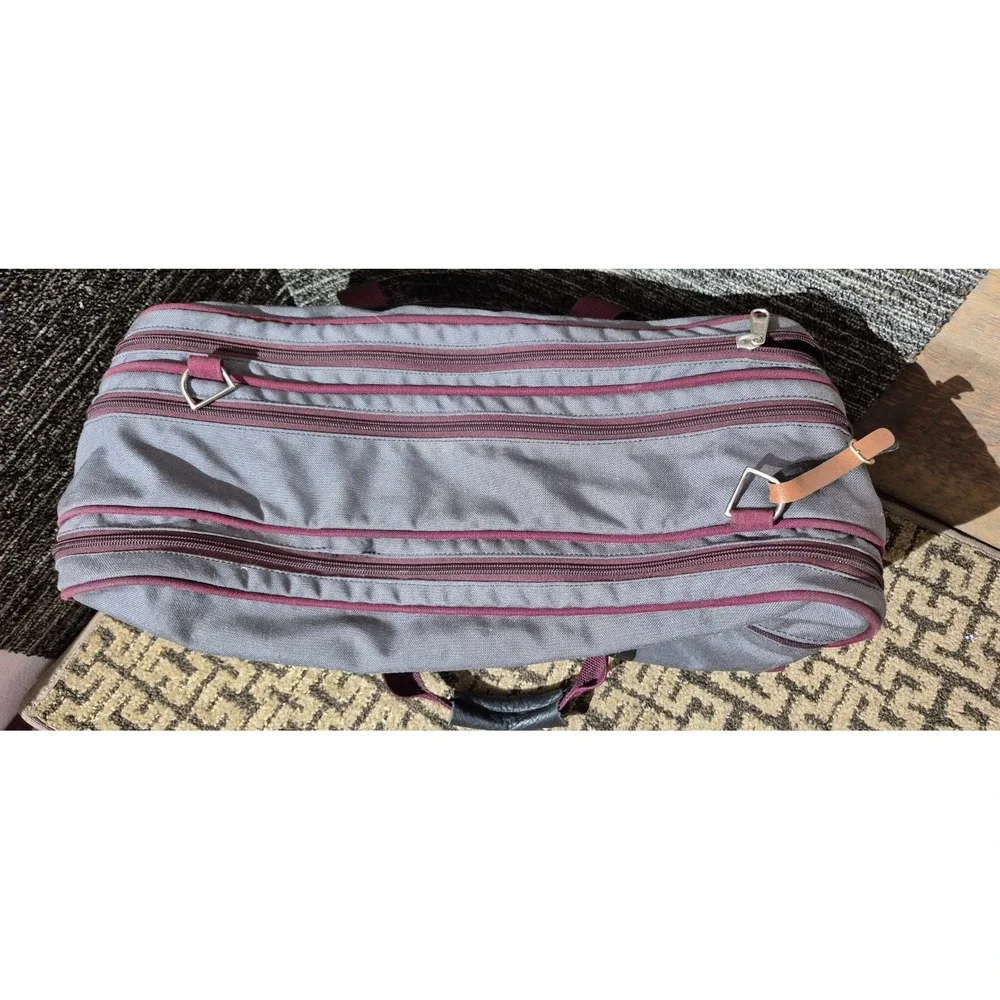 Florentine USA Made‎ Garment Bag Travel Duffel Multi Zip Vintage